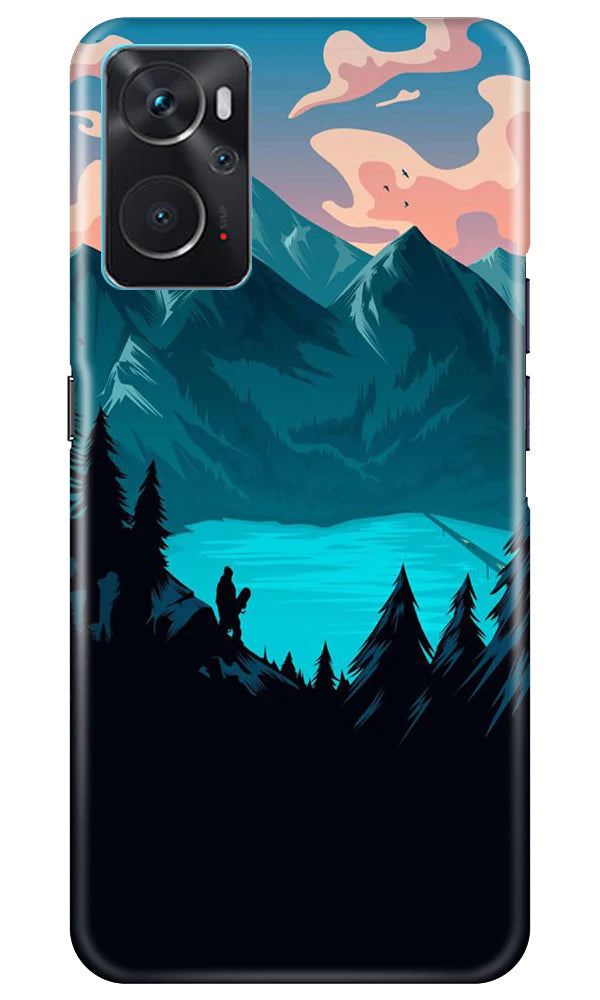 Mountains Case for Oppo K10 (Design - 155)