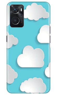 Clouds Mobile Back Case for Oppo K10 (Design - 179)