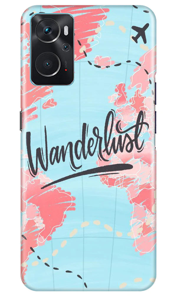 Wonderlust Travel Case for Oppo K10 (Design No. 192)
