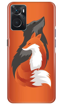 Wolf  Mobile Back Case for Oppo K10 (Design - 193)