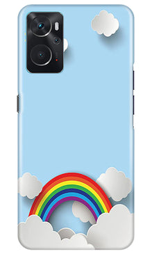 Rainbow Mobile Back Case for Oppo K10 (Design - 194)