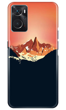 Mountains Mobile Back Case for Oppo K10 (Design - 196)