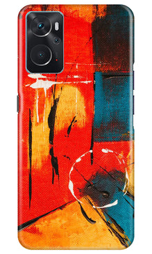 Modern Art Mobile Back Case for Oppo K10 (Design - 208)