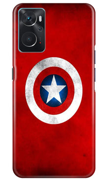 Captain America Mobile Back Case for Oppo K10 (Design - 249)