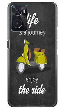 Life is a Journey Mobile Back Case for Oppo K10 (Design - 230)