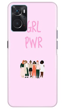 Girl Power Mobile Back Case for Oppo K10 (Design - 236)