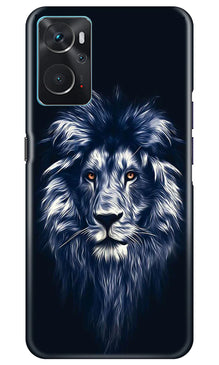 Lion Mobile Back Case for Oppo K10 (Design - 250)