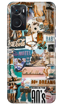 Vintage Design Mobile Back Case for Oppo K10 (Design - 253)