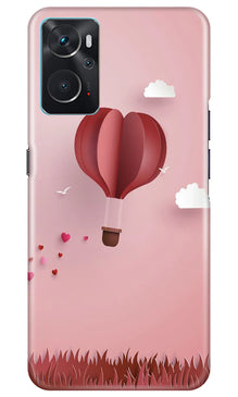 Parachute Mobile Back Case for Oppo K10 (Design - 255)