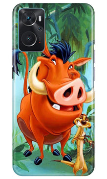 Timon and Pumbaa Mobile Back Case for Oppo K10 (Design - 267)