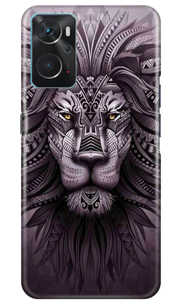 Lion Mobile Back Case for Oppo K10 (Design - 277)