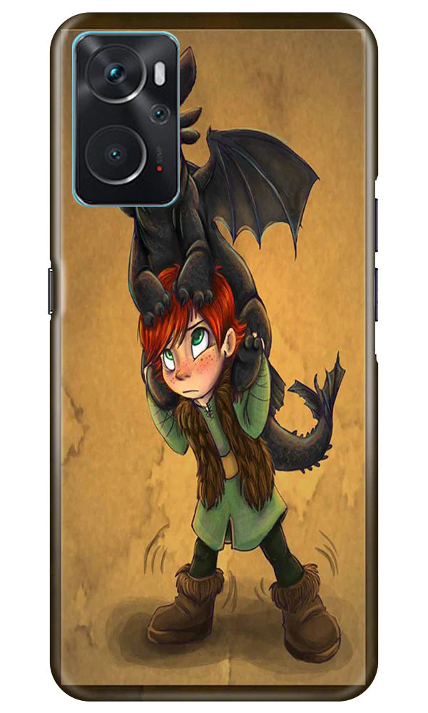 Dragon Mobile Back Case for Oppo K10 (Design - 298)