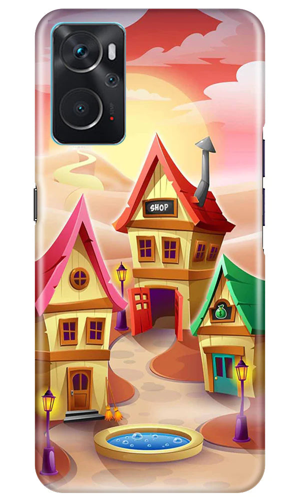 Sweet Home Mobile Back Case for Oppo K10 (Design - 300)