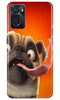 Dog Mobile Back Case for Oppo K10 (Design - 303)