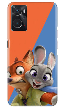 Cartoon Mobile Back Case for Oppo K10 (Design - 306)