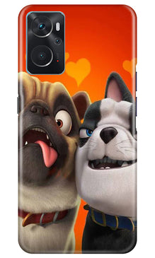 Dog Puppy Mobile Back Case for Oppo K10 (Design - 310)