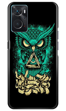Owl Mobile Back Case for Oppo K10 (Design - 317)