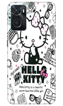 Hello Kitty Mobile Back Case for Oppo K10 (Design - 320)