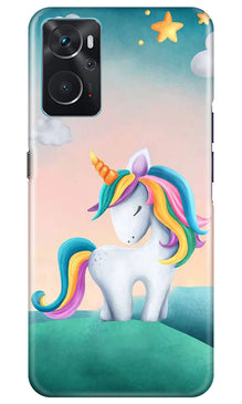Unicorn Mobile Back Case for Oppo K10 (Design - 325)