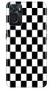 Black White Boxes Mobile Back Case for Oppo K10 (Design - 331)