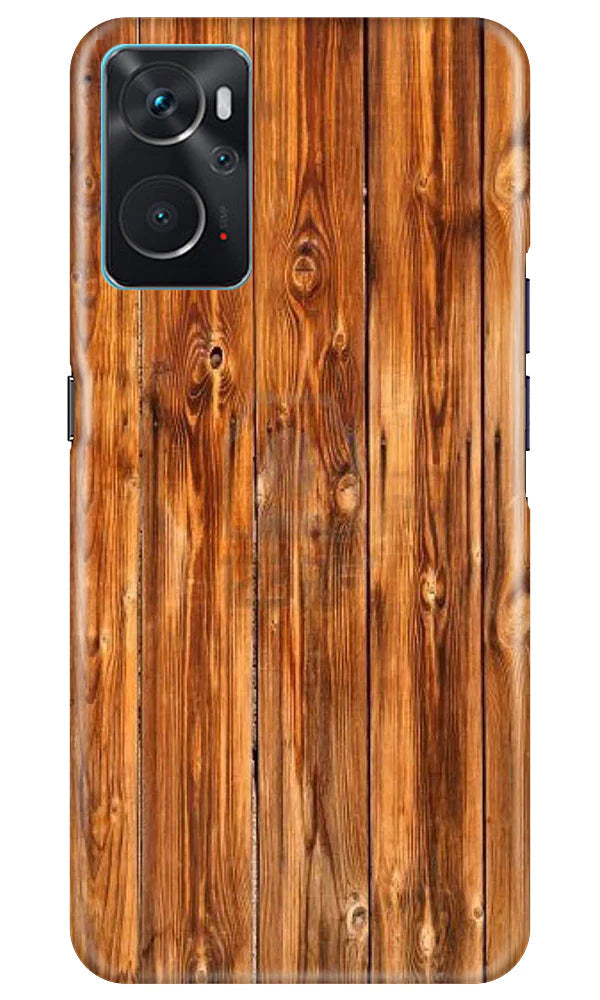 Wooden Texture Mobile Back Case for Oppo K10 (Design - 335)