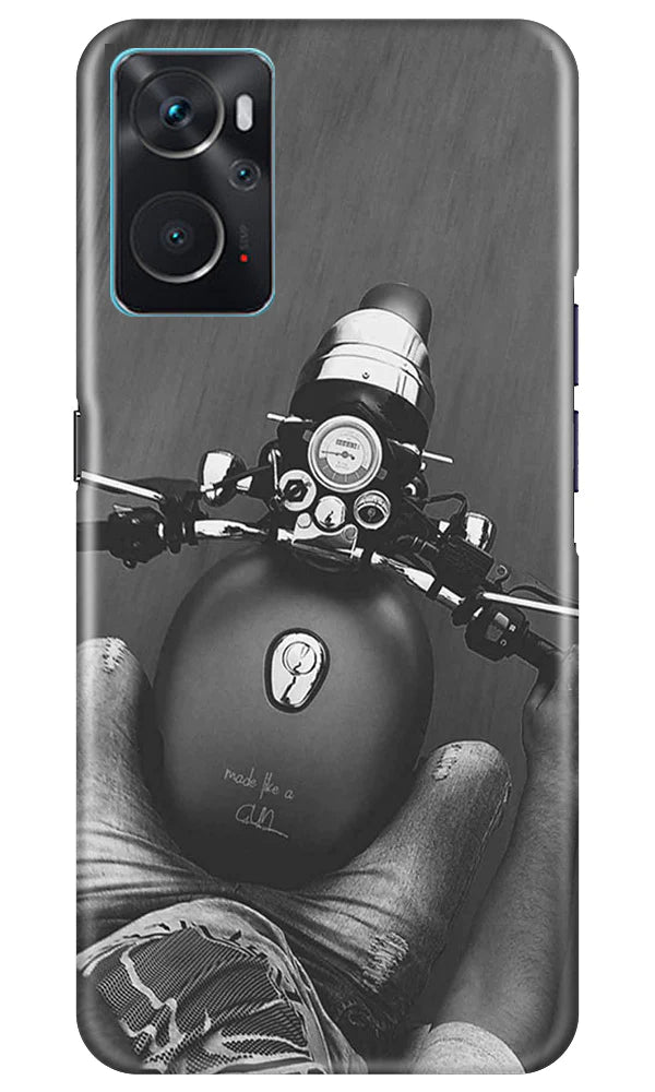 Royal Enfield Mobile Back Case for Oppo K10 (Design - 341)