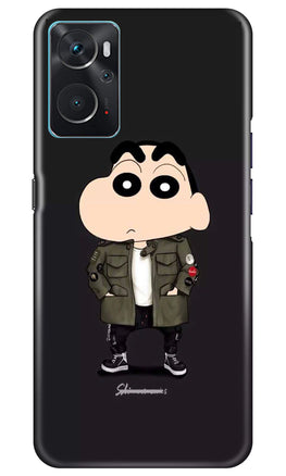 Shin Chan Mobile Back Case for Oppo K10 (Design - 349)