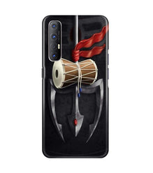 Lord Shiva Mahakal Mobile Back Case for Oppo Reno3 Pro (Design - 1)