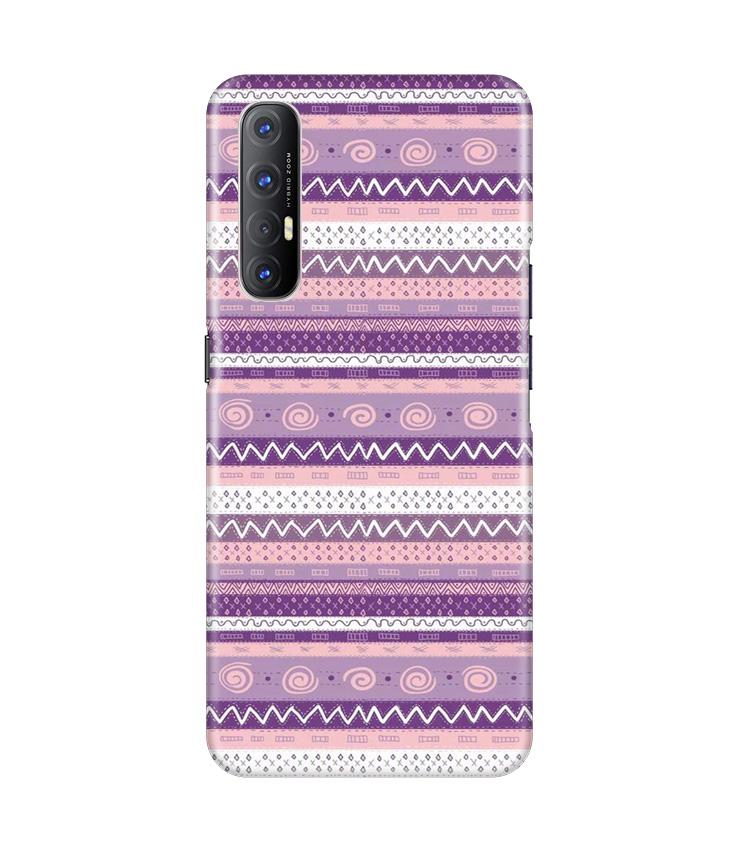 Zigzag line pattern3 Case for Oppo Reno3 Pro
