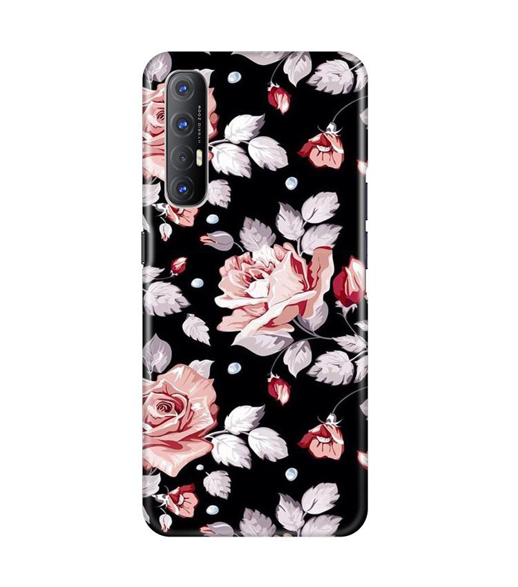 Pink rose Case for Oppo Reno3 Pro