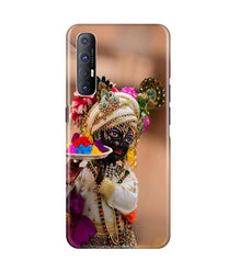 Lord Krishna2 Mobile Back Case for Oppo Reno3 Pro (Design - 17)