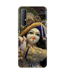 Lord Krishna3 Mobile Back Case for Oppo Reno3 Pro (Design - 18)