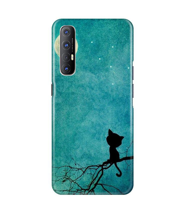 Moon cat Case for Oppo Reno3 Pro