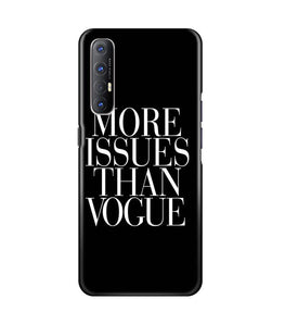 More Issues than Vague Case for Oppo Reno3 Pro