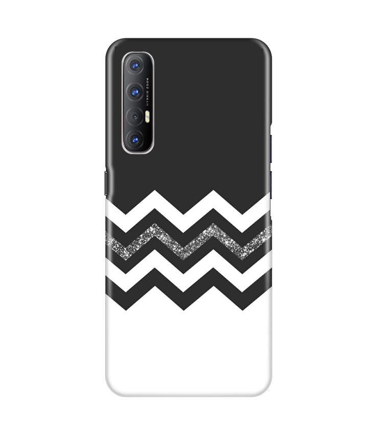 Black white Pattern2Case for Oppo Reno3 Pro
