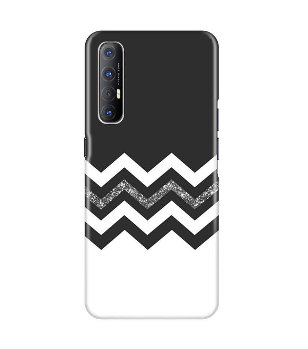 Black white Pattern2Case for Oppo Reno3 Pro