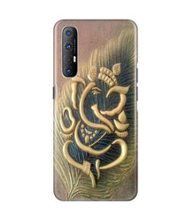 Lord Ganesha Mobile Back Case for Oppo Reno3 Pro (Design - 100)