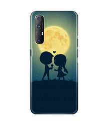 Love Couple Mobile Back Case for Oppo Reno3 Pro  (Design - 109)