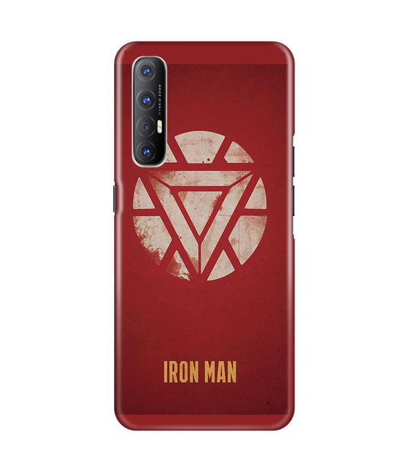 Iron Man Superhero Case for Oppo Reno3 Pro  (Design - 115)