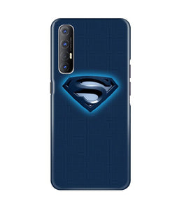 Superman Superhero Case for Oppo Reno3 Pro(Design - 117)