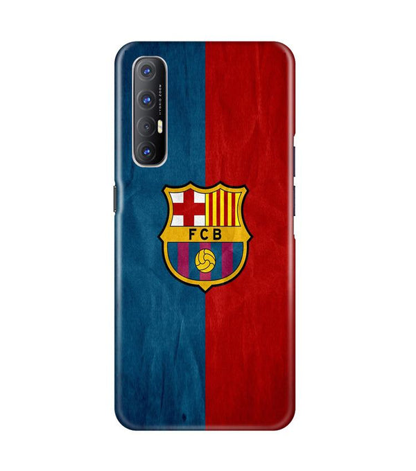 FCB Football Case for Oppo Reno3 Pro  (Design - 123)