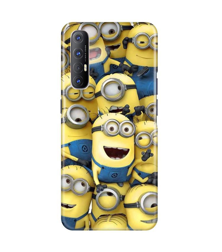 Minions Case for Oppo Reno3 Pro  (Design - 127)