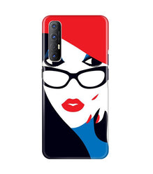 Girlish Mobile Back Case for Oppo Reno3 Pro  (Design - 131)