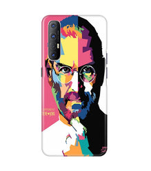 Steve Jobs Mobile Back Case for Oppo Reno3 Pro  (Design - 132)