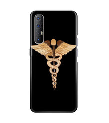 Doctor Logo Mobile Back Case for Oppo Reno3 Pro  (Design - 134)