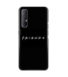 Friends Mobile Back Case for Oppo Reno3 Pro  (Design - 143)