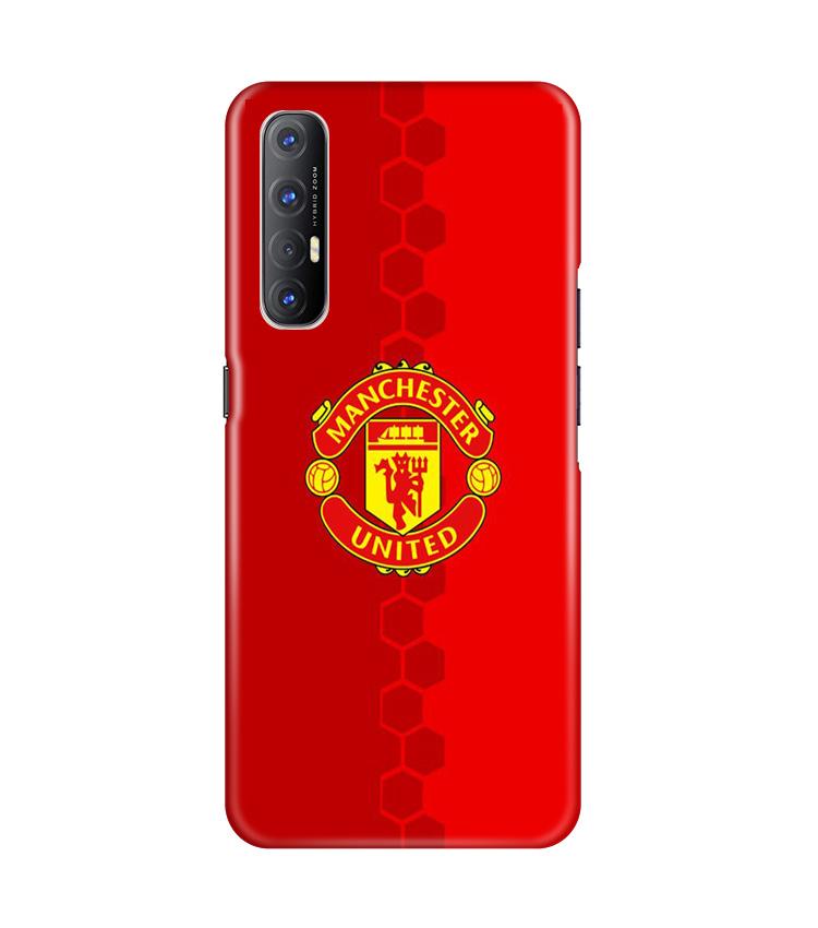 Manchester United Case for Oppo Reno3 Pro  (Design - 157)