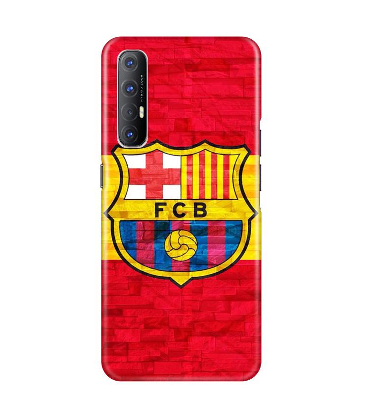FCB Football Case for Oppo Reno3 Pro  (Design - 174)