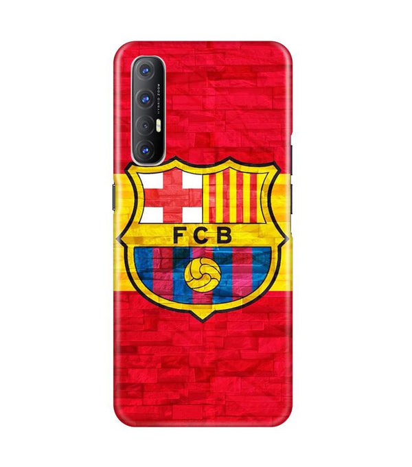 FCB Football Case for Oppo Reno3 Pro  (Design - 174)