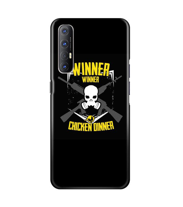 Winner Winner Chicken Dinner Case for Oppo Reno3 Pro  (Design - 178)
